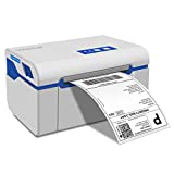 trohestar Label Printer, 4 × 6 Shipping Label Printer High Speed Commercial Grade Direct Thermal Printer Barcode Printer Compatible with UPS, FedEx, Amazon, Ebay, Etsy, Shopify (White)