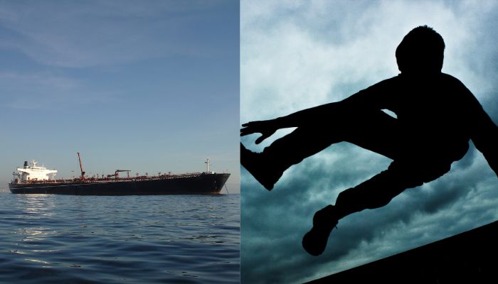 A Crew Member Stabbed With A Knife And The Other Jumped Overboard