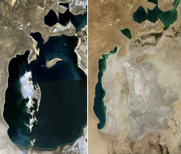 Aral Sea Location