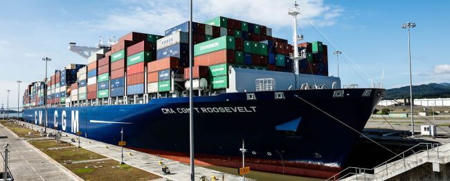 CMA CGM Roosevelt_Panama Canal