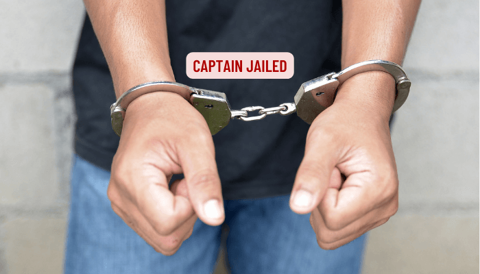 Captain Jailed