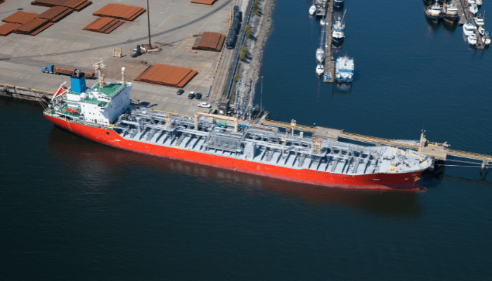 Heavy Contact Of Chemical Tanker Key Bora With Jetty