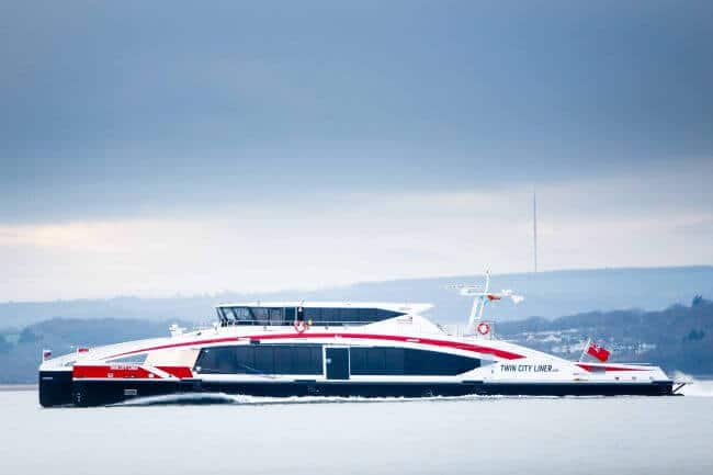 DANUBE HIGH-SPEED, LOW-WASH FERRY OFFERS NEW LEVEL OF EFFICIENCY AND RELIABILITY