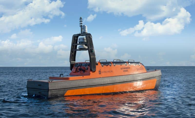 KONGSBERG secures contract to deliver full solution for ecosystem monitoring using autonomous vessels