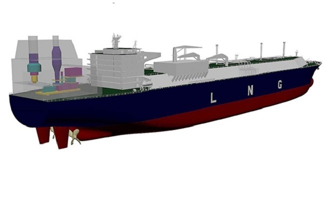 Gas Turbine Powered LNG Carrier 