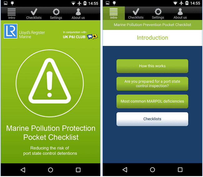 Marpol Pocket Checklist