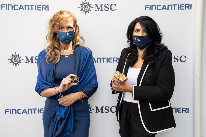 MSC Cruises Names Second Seaside Evo Ship At Fincantieri