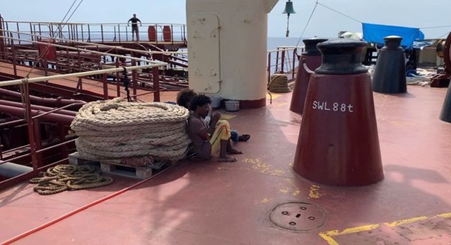 Maersk Etienne Caught At Sea After Rescuing 27 People