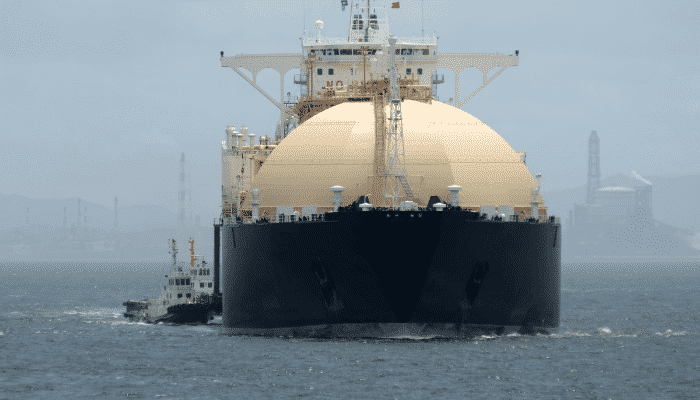 Moss tank of LNG carrier