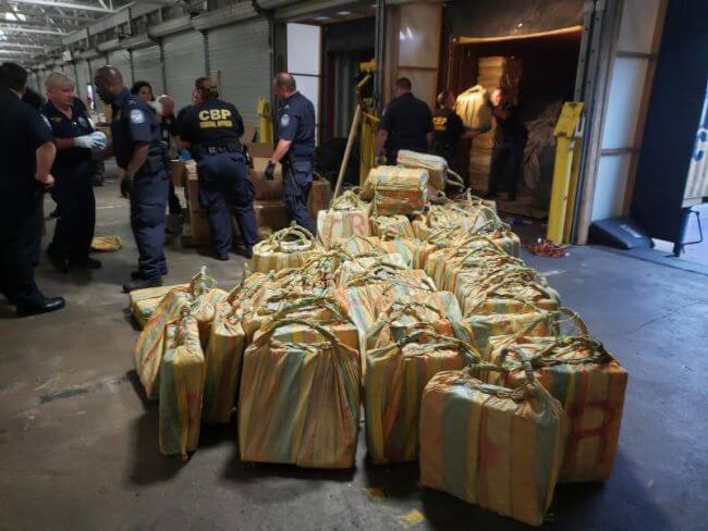 U.S. Customs and Border Protection Seizes over 17.5 Tons of Cocaine in Philadelphia