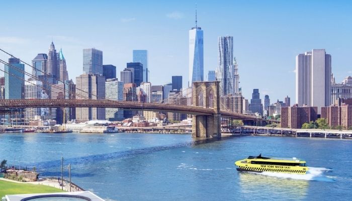 Passenger Ferry In NYC