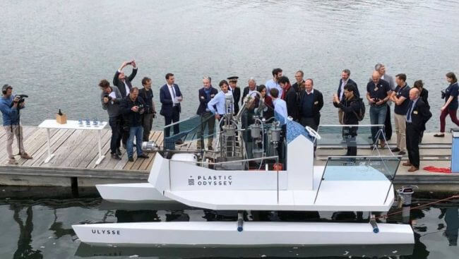 Plastic Odyssey, a catamaran project with plastic waste