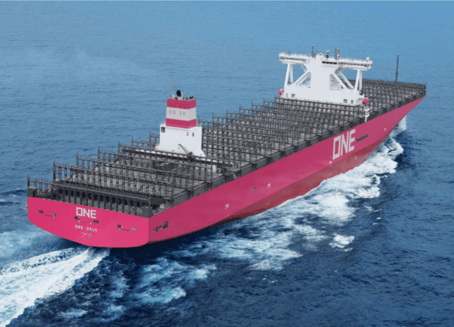 Delivery of 14,000-TEU Containership “ONE GRUS”