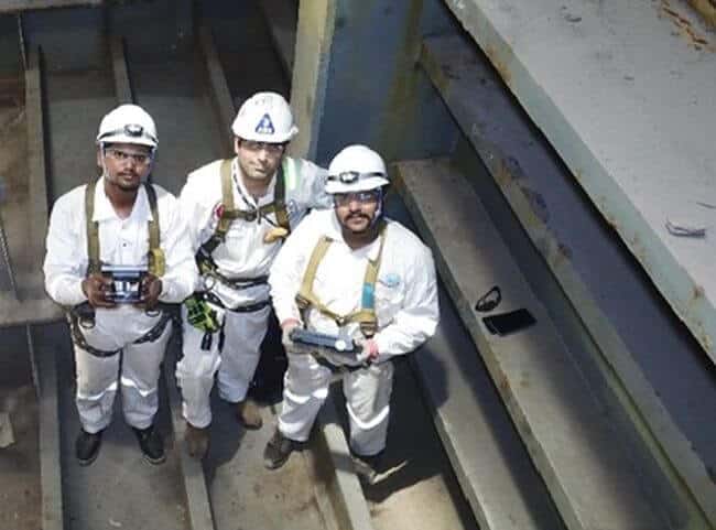 ARIES gained ABS Certification: Middle East 1st Remote Inspection Techniques specialist (UAV)