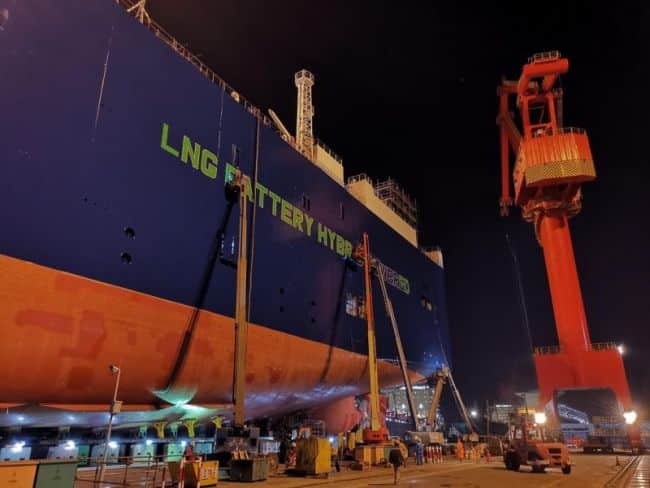 Preparing to launch UECC's first LNG battery hybrid PCTC