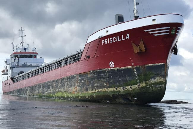 Priscilla Aground