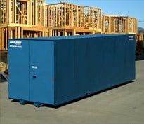 Cargo storage roll container