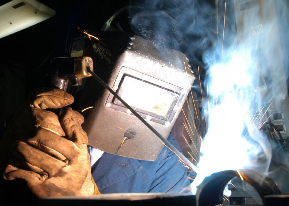 Welding safety shield