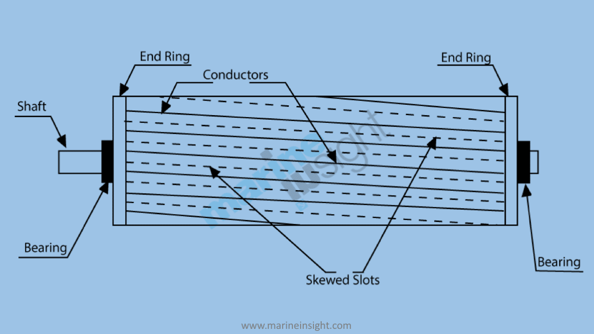 Induction motor rotor