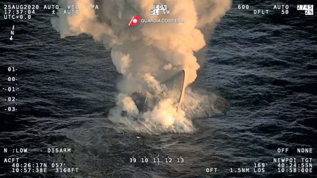 Superyacht Catches Fire In Sea And Sinks, Passengers Reported Safe