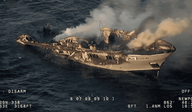 Superyacht Catches Fire In Sea And Sinks, Passengers Reported Safe