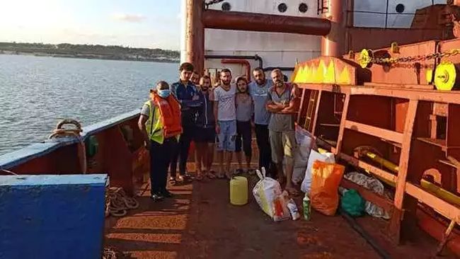 Syrian Crew Stranded in Kenya for 18 months - Rev. Moses Muli Mission to Seafarers