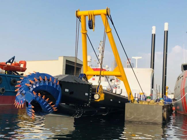 The CSD650 will undergo further trials afloat and will be ready within a few weeks time LR
