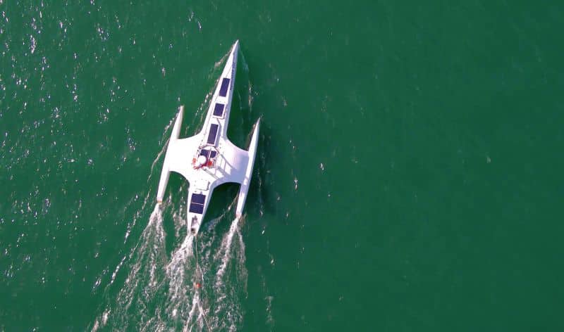 The Mayflower Autonomous Ship (MAS). Credit - IBM/ProMare