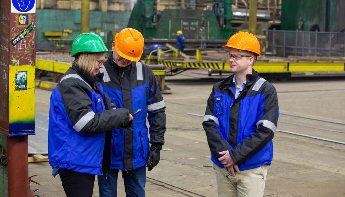 Ulstein Verft's production manager