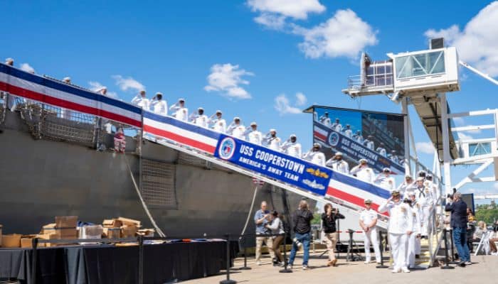 USS Cooperstown Commissioned in New York