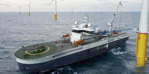Wind Farm Service Vessel