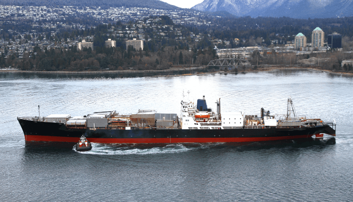 Whale ship Nissin Maru