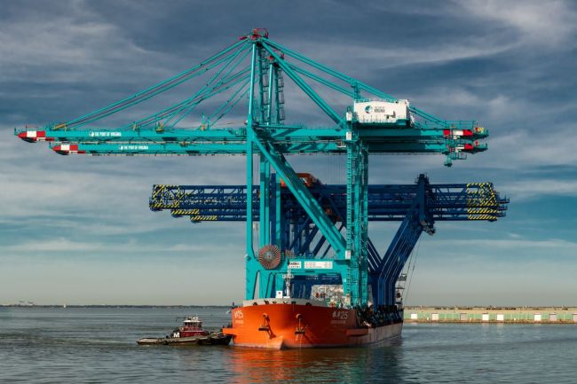 World's Largest Low-Profile Ship-to-Shore Cranes Arrive at Port Everglades