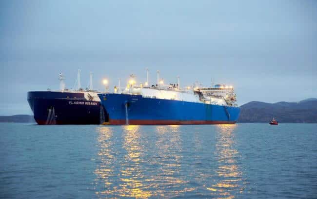 Yamal LNG STS Transhipment_