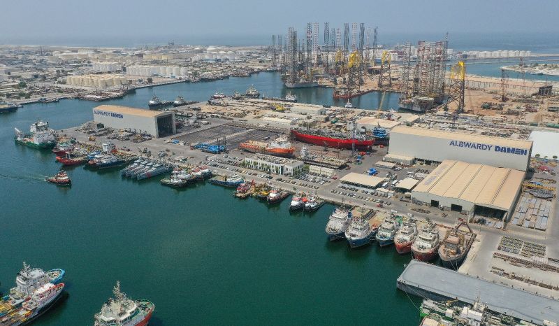 albwardy damen recognised new yard top