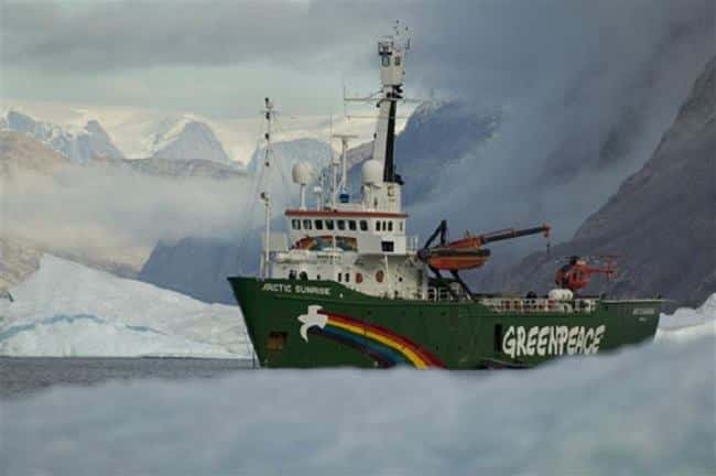 arctic sunrise