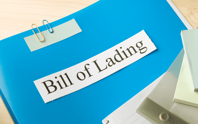 bill of lading 