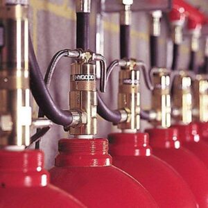 FM 200 fire-extinguisher fire protection