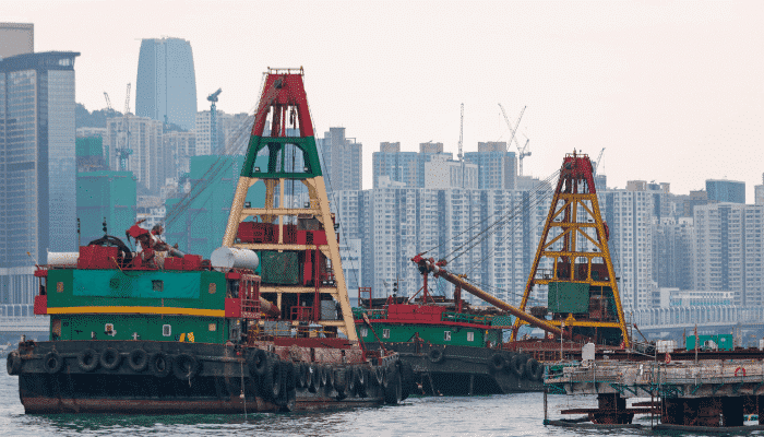 crane barges