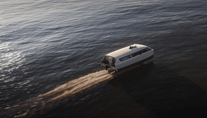 electric flying ferry