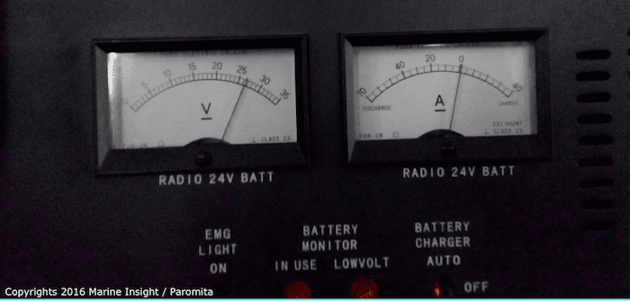 gmdss voltmeter