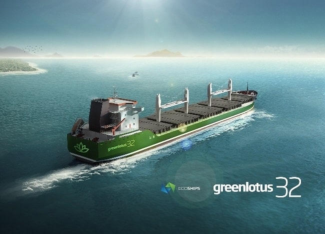 Bulk Carrier Design Inspired By Lotus Flower