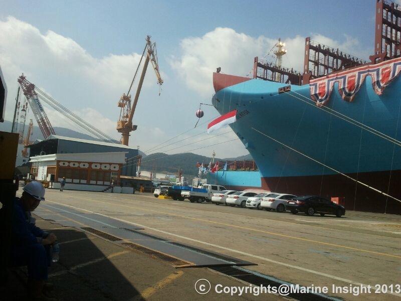 Exclusive Pictures: Maersk Triple E Vessels Under Construction - The ...