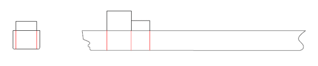 Deckhouse ends and sides supported by longitudinal and transverse bulkheads
