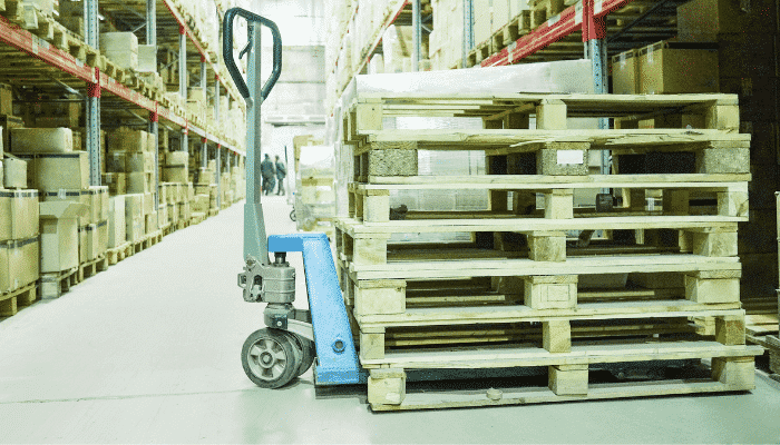manual pallet trolley 