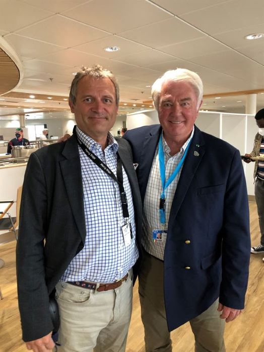 Stena and Mercy Ships founders