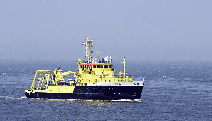 research vessel