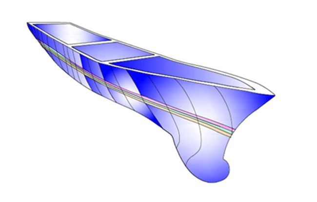ship model in software