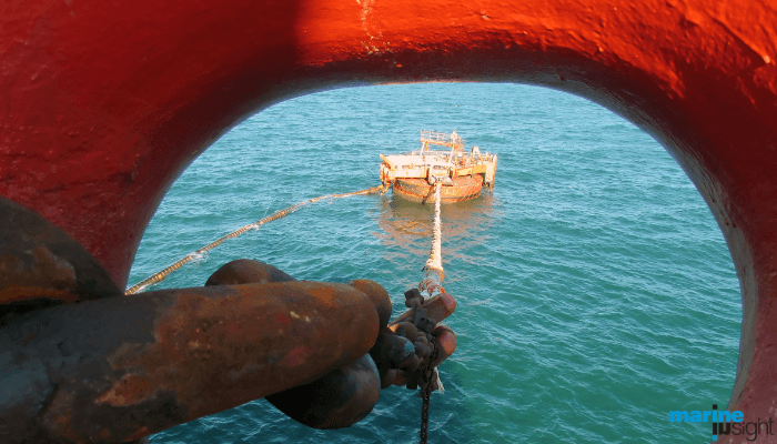 single point mooring diagram