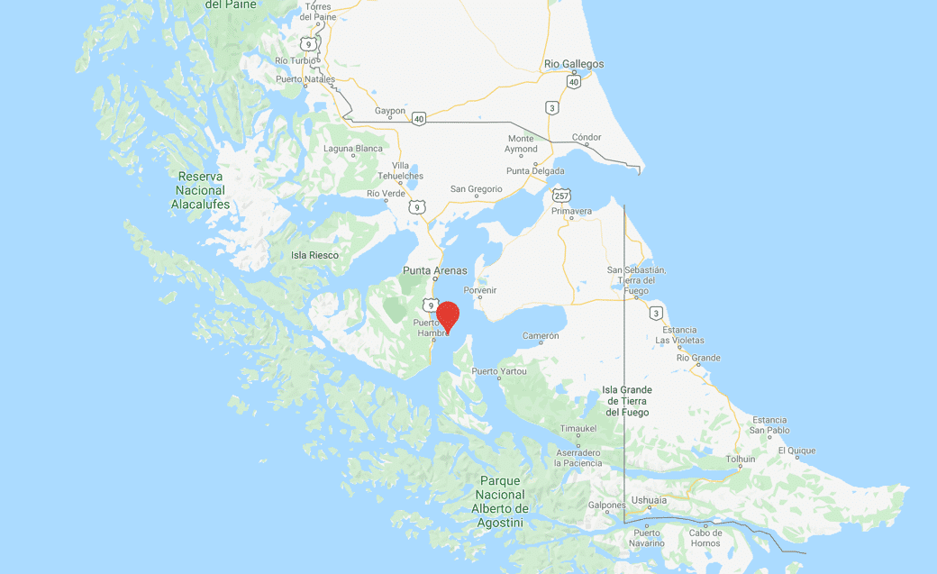 Strait of Magellan Map